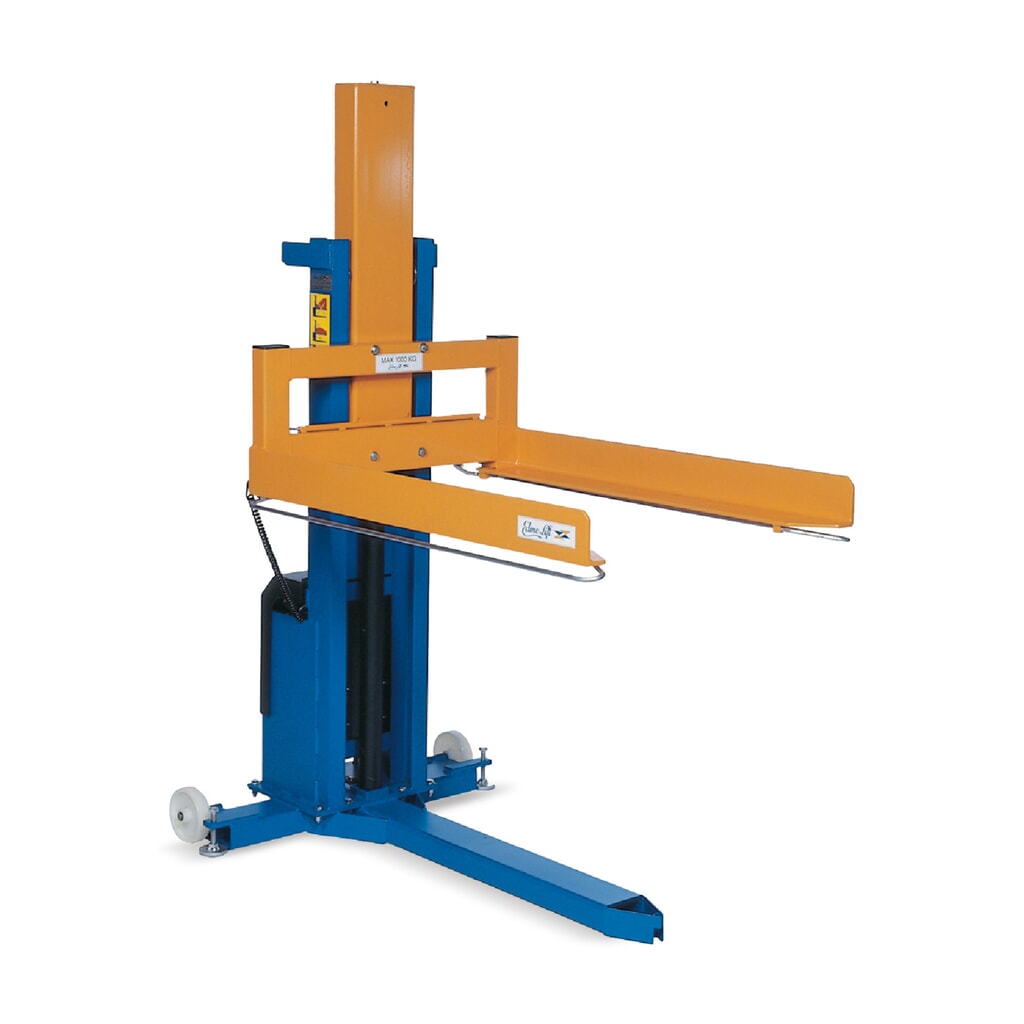 Élévateur à palettes électro-hydraulique EdmoLift®, capacité de charge 750 kg Illustration du produit: Élévateur à palettes électro-hydraulique EdmoLift®, capacité de charge 750 kg