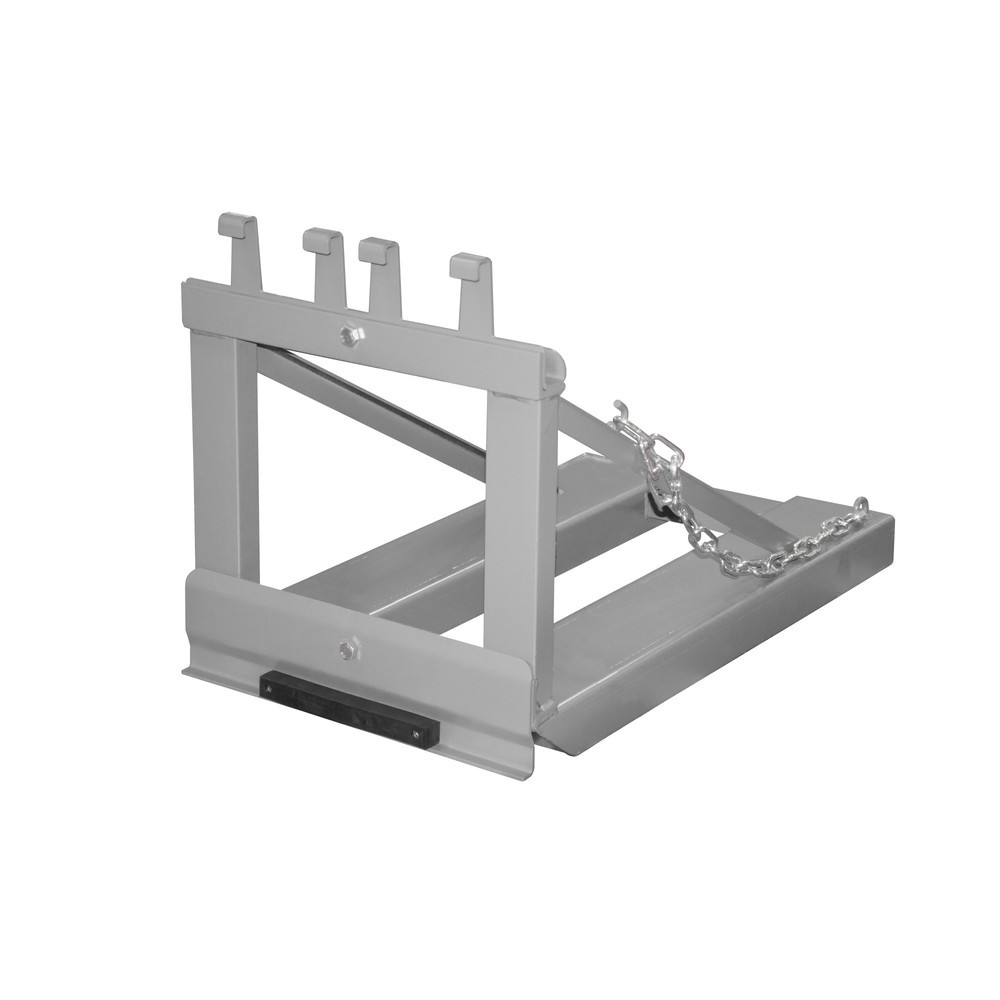 N° de l'image du produit 2 : Élévateur de poubelle Bauer® MH-I, peint, gris souris