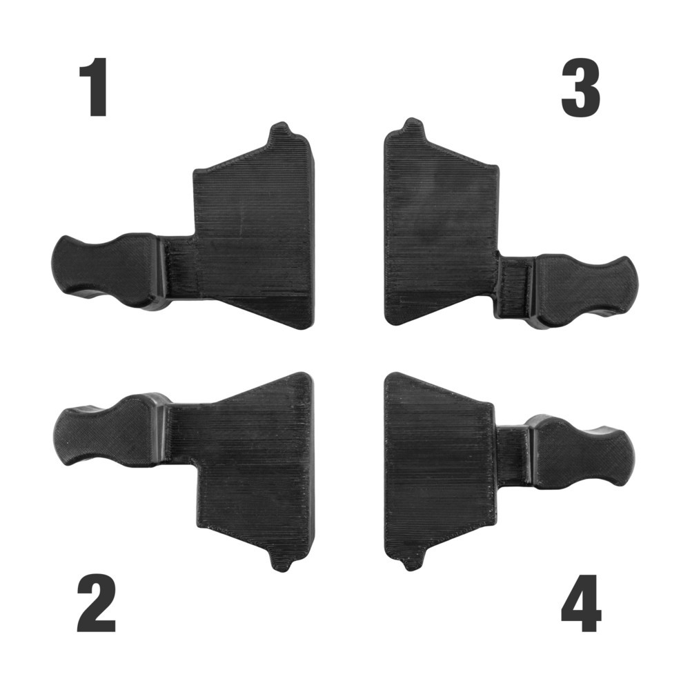 Numéro de l'image du produit 2: Ensemble d’adaptateurs pour passage de câbles Defender® MIDI 5 2D by Adam Hall