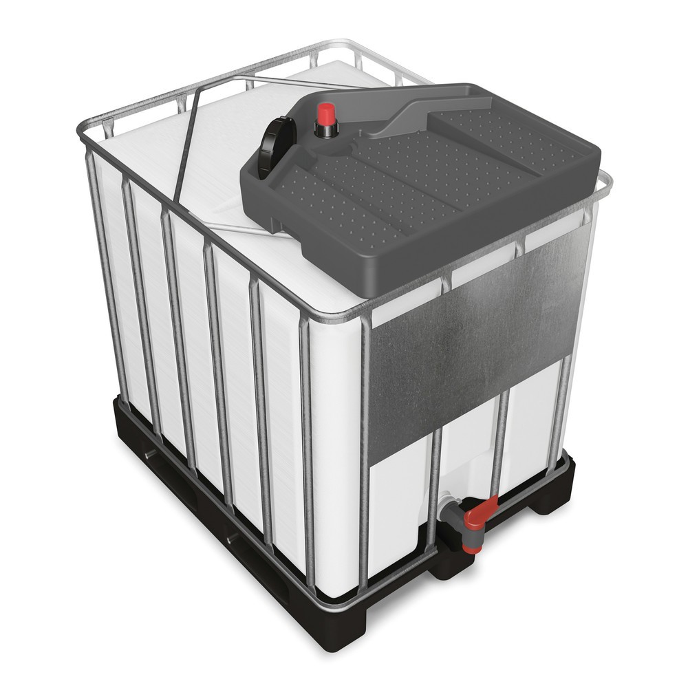 Numéro de l'image du produit 1: Entonnoir pour IBC, H x l x p 175 x 790 x 730 mm, volume 15 l
