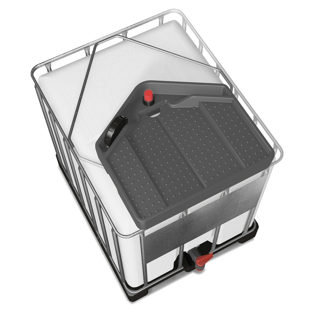Numéro de l'image du produit 2: Entonnoir pour IBC, H x l x p 175 x 790 x 730 mm, volume 15 l