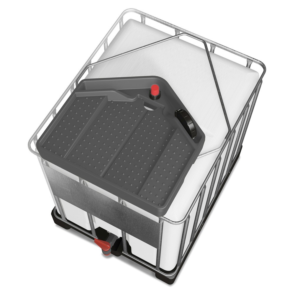 Numéro de l'image du produit 3: Entonnoir pour IBC, H x l x p 175 x 790 x 730 mm, volume 15 l