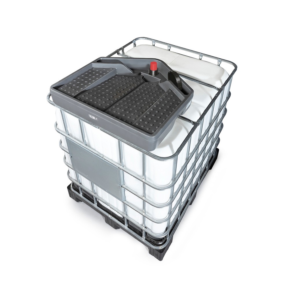 Numéro de l'image du produit 4: Entonnoir pour IBC, H x l x p 175 x 790 x 730 mm, volume 15 l