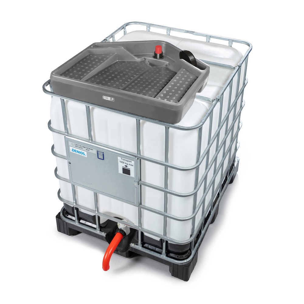 Numéro de l'image du produit 5: Entonnoir pour IBC, H x l x p 175 x 790 x 730 mm, volume 15 l