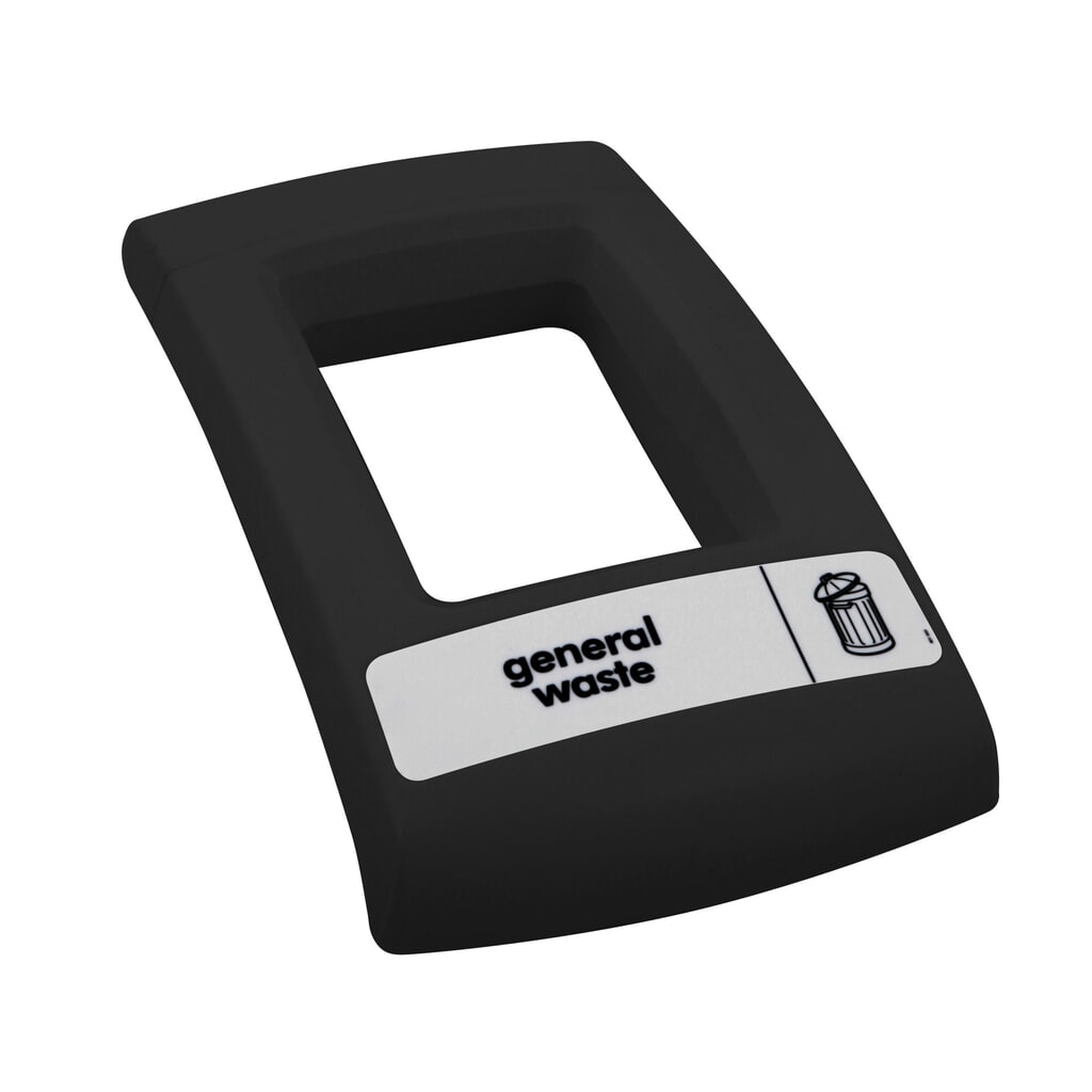 Couvercle ENVIROBIN, ouvert, noir Illustration du produit: Couvercle ENVIROBIN, ouvert, noir