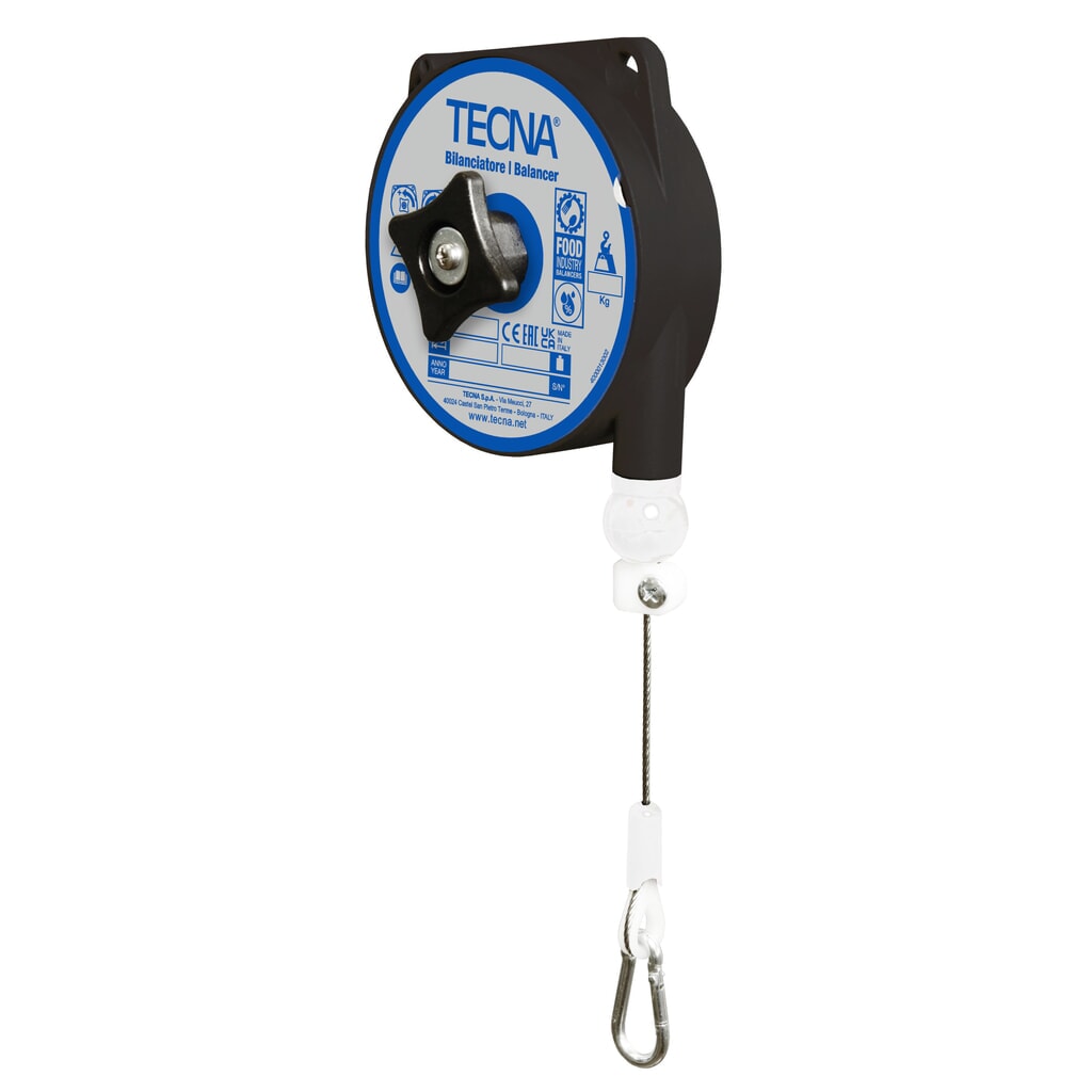 Équilibreur à ressort Foodline, extension de câble 1,6 m, capacité de charge 0,2-0,5 kg N° de l'image du produit 1 : Équilibreur à ressort Foodline, extension de câble 1,6 m, capacité de charge 0,2-0,5 kg