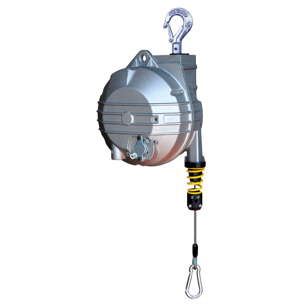 Équilibreur, sans dispositif d’arrêt, boîtier en aluminium, câble 2,1 m, capacité de charge 20-30 kg Illustration du produit: Équilibreur, sans dispositif d’arrêt, boîtier en aluminium, câble 2,1 m, capacité de charge 20-30 kg