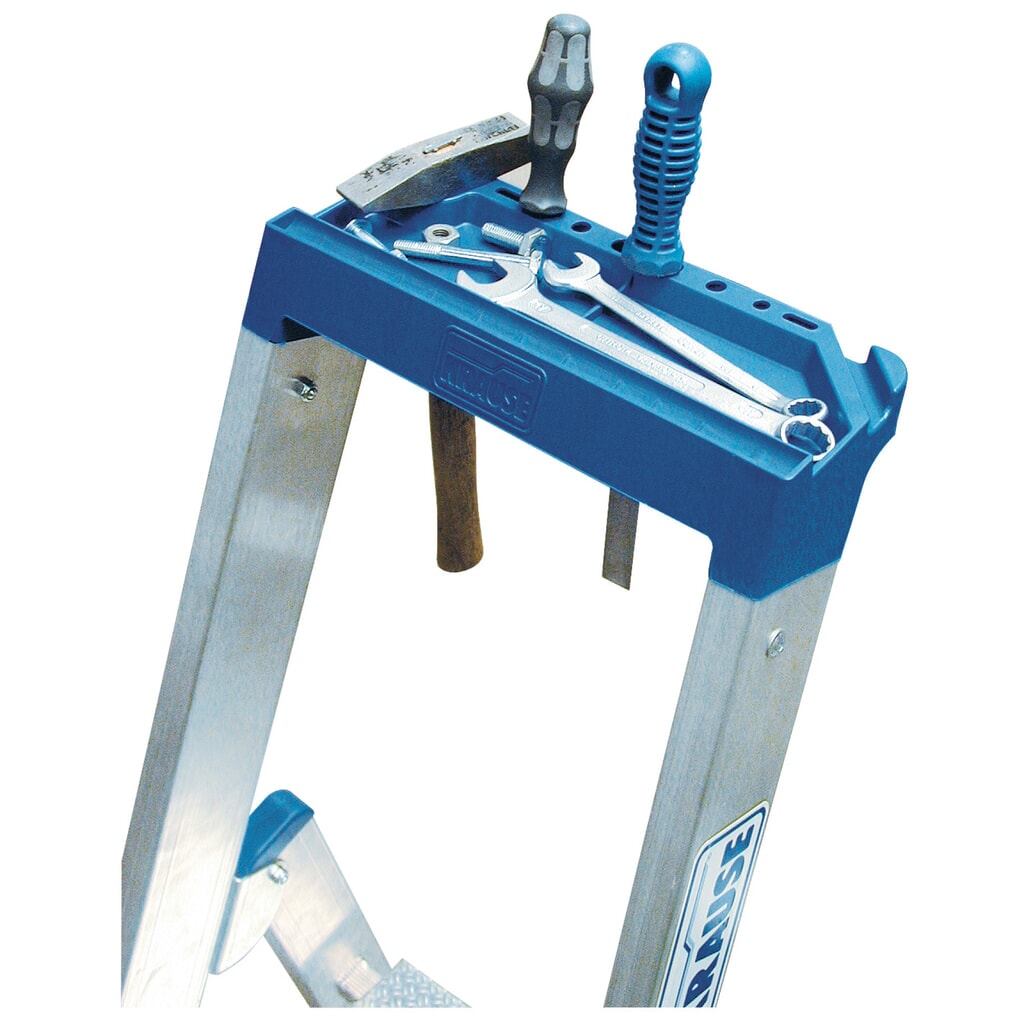 N° de l'image du produit 3 : Escabeau à marches KRAUSE® Profi, accessible d’un seul côté, hauteur déployée 0,95 m