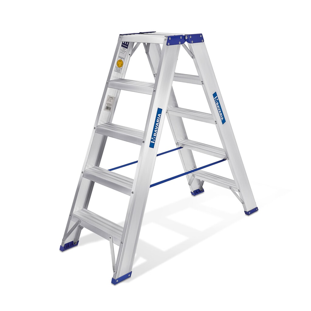Escabeau double à marches 410 BAVARIA® Illustration du produit: Escabeau double à marches 410 BAVARIA®
