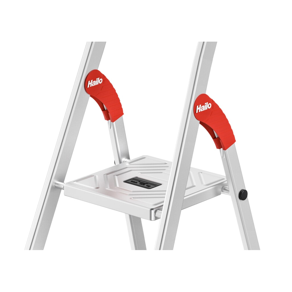 N° de l'image du produit 2 : Escabeau double à marches Hailo StandardLine, hauteur de travail 1,07 m