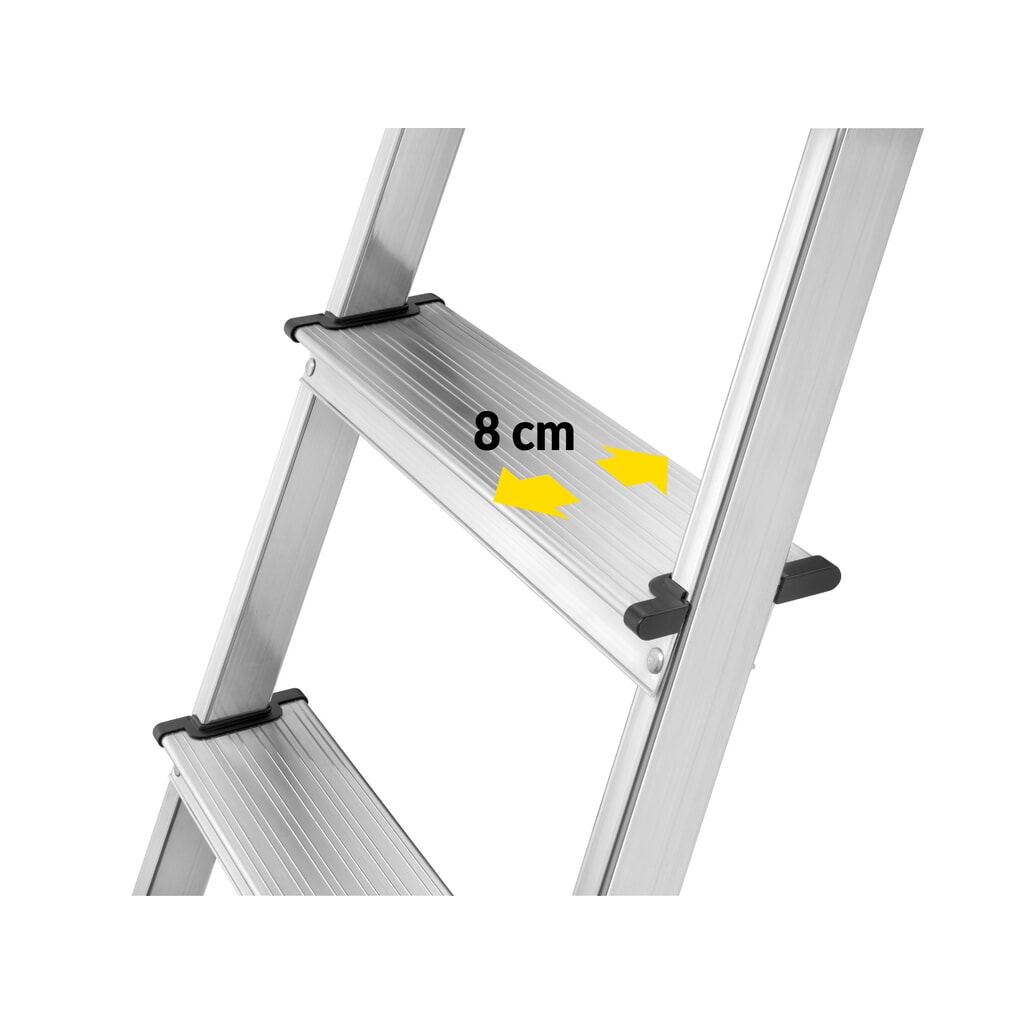 N° de l'image du produit 3 : Escabeau double à marches Hailo StandardLine, hauteur de travail 1,07 m