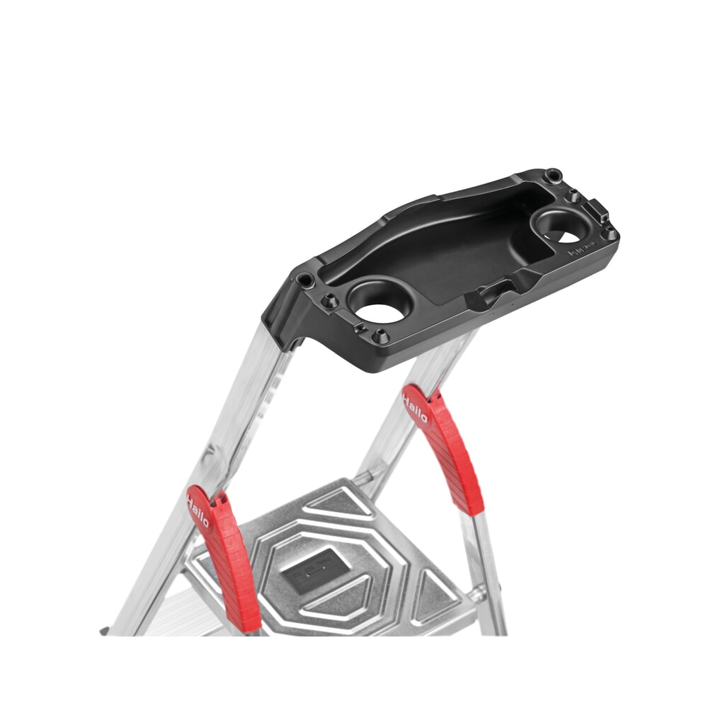 Escabeau double à marches Hailo StandardLine, hauteur de travail 1,07 m N° de l'image du produit 5 : Escabeau double à marches Hailo StandardLine, hauteur de travail 1,07 m