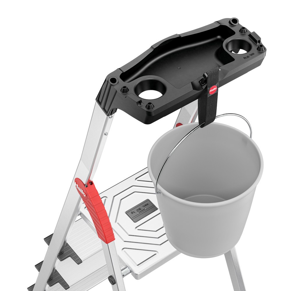 Numéro de l'image du produit 4: Escabeau double à marches Hailo ComfortLine, hauteur de travail 1,07 m
