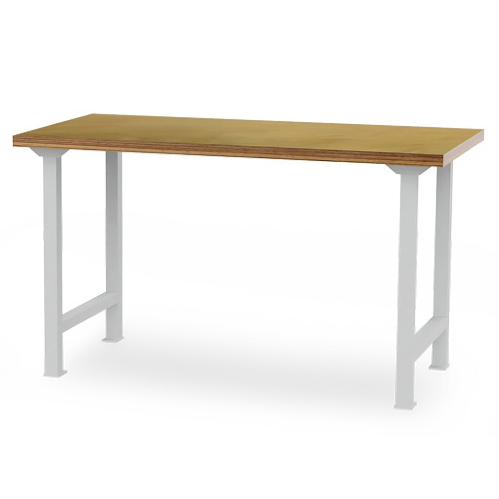 Établi en ligne Bedrunka+Hirth, H x l x P 859 x 1 500 x 750 mm, gris clair N° de l'image du produit 1 : Établi en ligne Bedrunka+Hirth, H x l x P 859 x 1 500 x 750 mm, gris clair