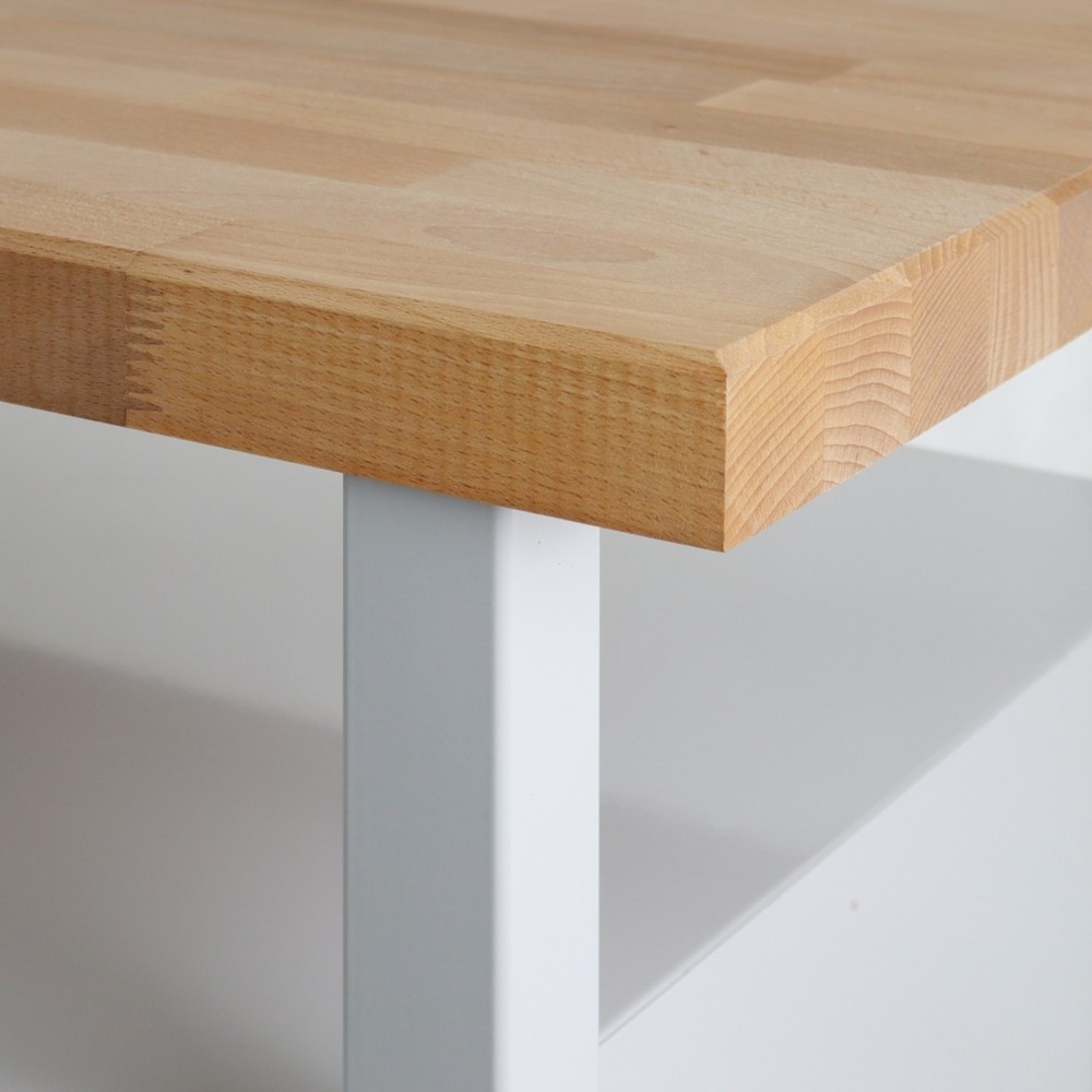 Numéro de l'image du produit 4: Établi Extra Steinbock®, 1 rangement, 2 portes, 3 tiroirs, capacité de charge 500 kg, H x l x P 840 x 1 700 x 600 mm, RAL 7035/7016