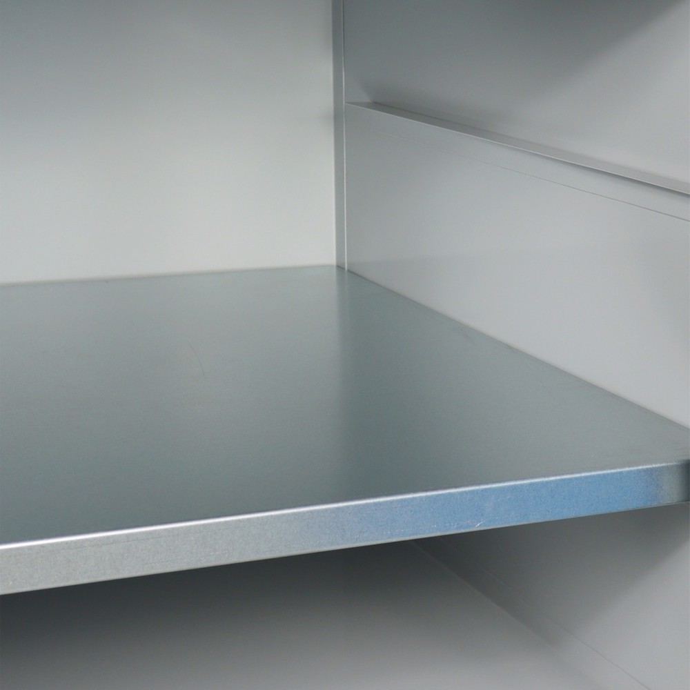 Numéro de l'image du produit 5: Établi Extra Steinbock®, 4 tiroirs, 1 étagère, 1 porte, capacité de charge 500 kg, H x l x P 840 x 1 700 x 600 mm, RAL 7035/7016