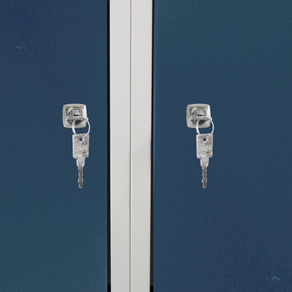Numéro de l'image du produit 4: Établi Motion Steinbock®, mobile, 2 portes, capacité de charge 500 kg, H x l x P 827 x 1 300 x 600 mm, RAL 7035/7016