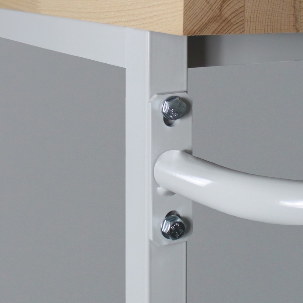 Numéro de l'image du produit 3: Établi Motion Steinbock®, mobile, 4 tiroirs, capacité de charge 500 kg, H x l x P 827 x 1 300 x 600 mm, RAL 7035/7016