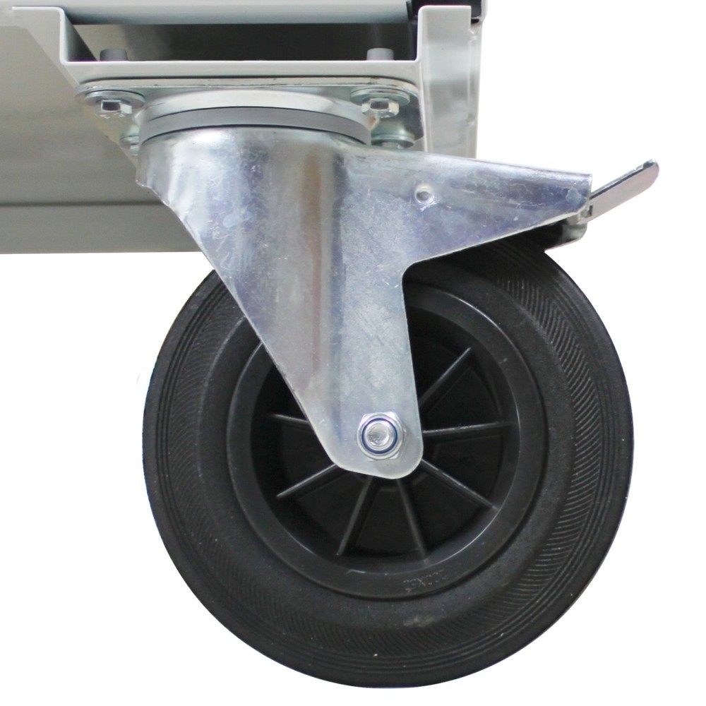 Numéro de l'image du produit 7: Établi Motion Steinbock®, mobile, 2 portes, capacité de charge 500 kg, H x l x P 827 x 1 300 x 600 mm, RAL 7035/5012