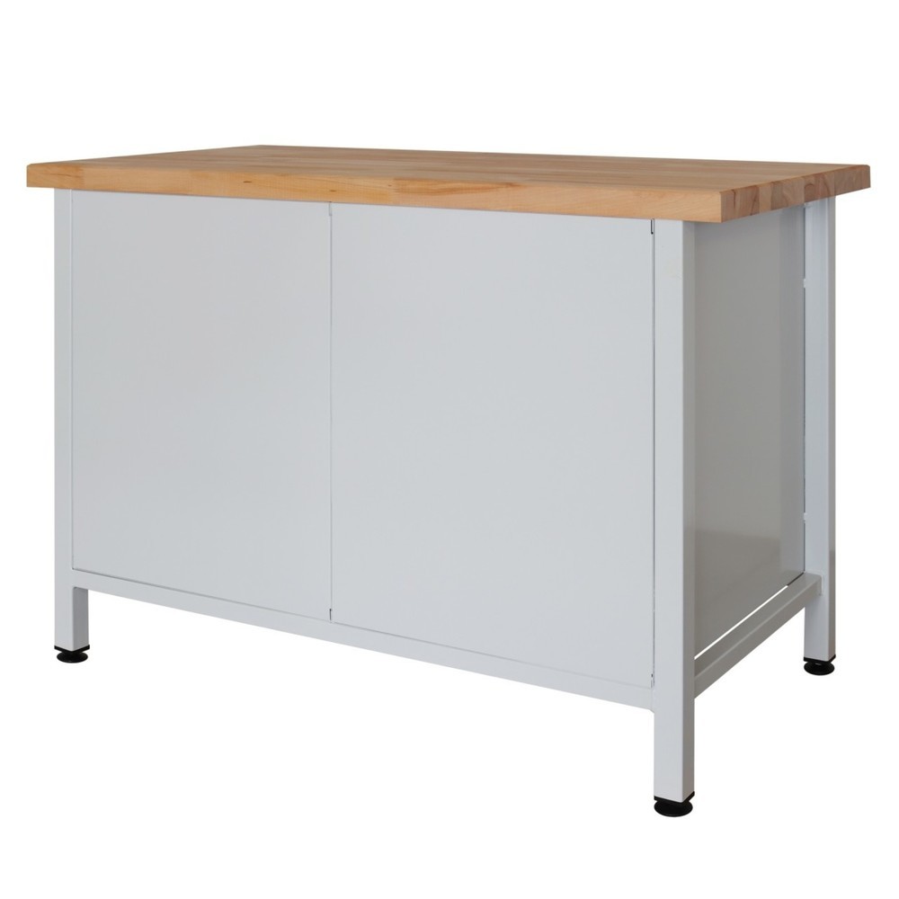 Numéro de l'image du produit 4: Établi Premium Steinbock®, 4 tiroirs, 1 porte, capacité de charge 300 kg, H x l x P 840 x 1 200 x 600 mm, RAL 7035/5012