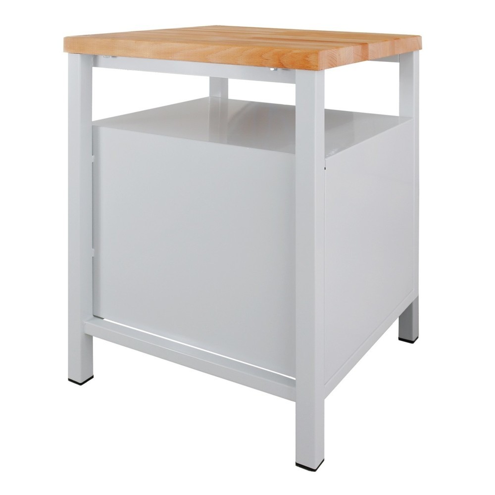 Numéro de l'image du produit 2: Établi Premium Steinbock®, 1 rangement, 3 tiroirs, capacité de charge 300 kg, H x l x P 840 x 600 x 600 mm, RAL 7035/7016
