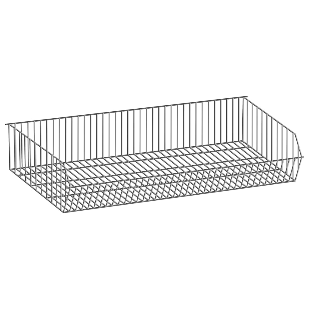 Étagère à paniers pour rayonnage à tablettes SCHULTE avec paniers à mailles grossières, lxP 1000 x 500 mm Illustration du produit: Étagère à paniers pour rayonnage à tablettes SCHULTE avec paniers à mailles grossières, lxP 1000 x 500 mm