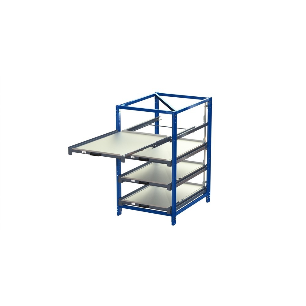 Numéro de l'image du produit 2: Rayonnage extractible, 4 tiroirs