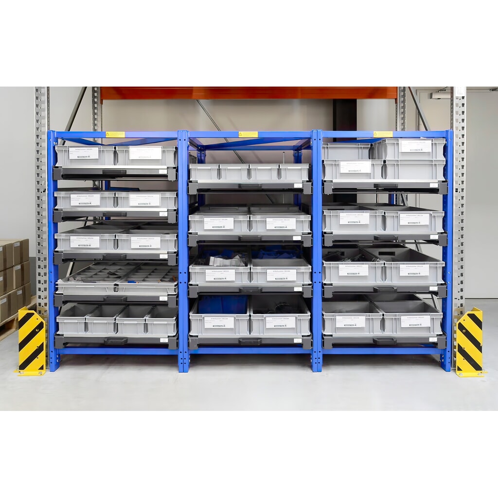N° de l'image du produit 3 : Rayonnage extractible, 4 tiroirs