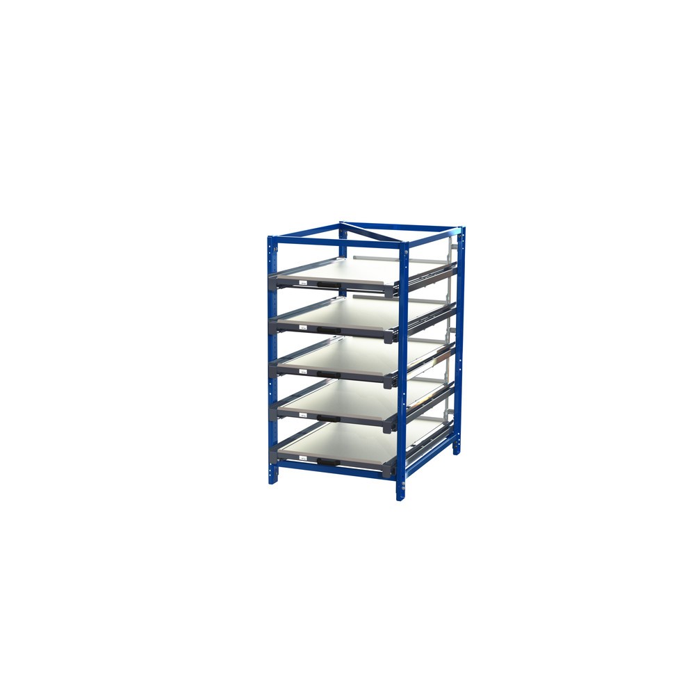 Numéro de l'image du produit 1: Rayonnage extractible, 5 tiroirs