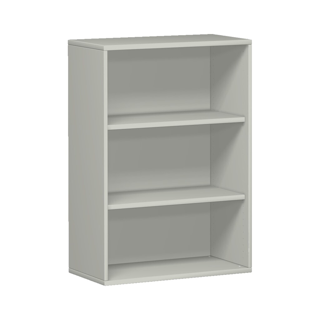 Étagère de bureau Profi, 3 hauteurs de classeur, largeur 800 mm, gris clair Illustration du produit: Étagère de bureau Profi, 3 hauteurs de classeur, largeur 800 mm, gris clair