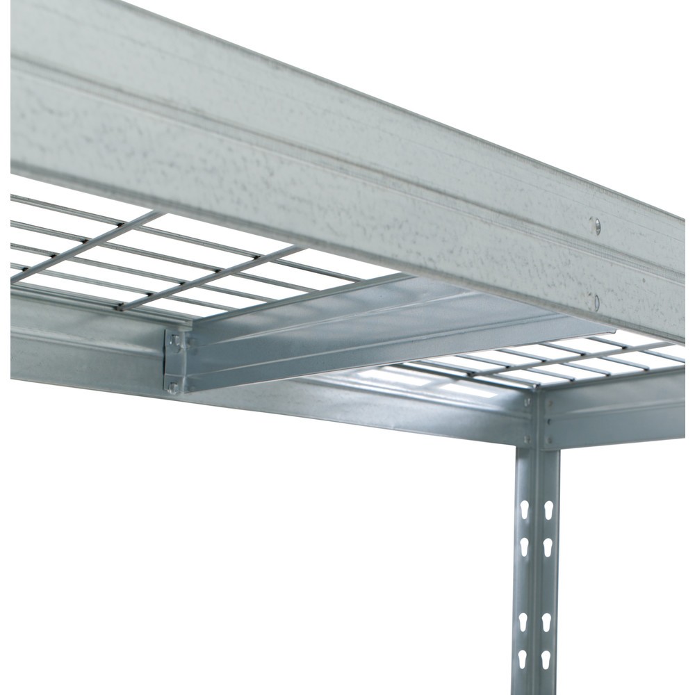 Numéro de l'image du produit 3: Étagère extérieure à grande portée avec étagères en grille, HxLxP 1800 x 1500 x 600 mm
