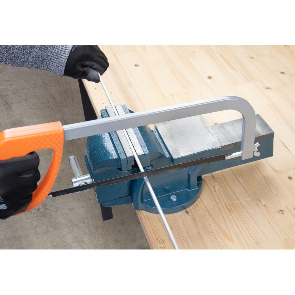 Étau Steinbock®, fixe, en fonte robuste, largeur de mors 125 mm N° de l'image du produit 8 : Étau Steinbock®, fixe, en fonte robuste, largeur de mors 125 mm