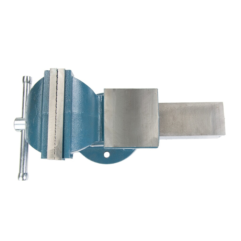 N° de l'image du produit 2 : Étau Steinbock®, fixe, en fonte robuste, largeur de mors 125 mm