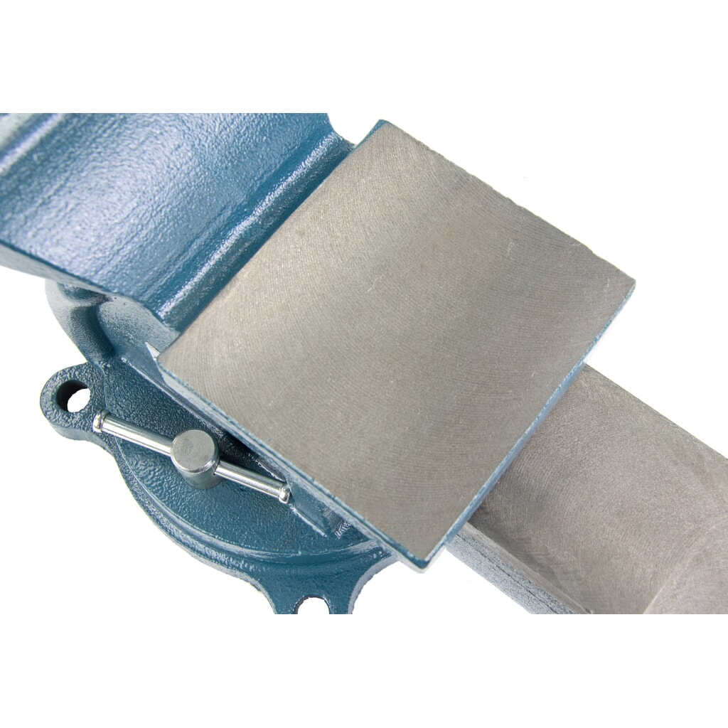 Étau Steinbock®, rotatif et verrouillable, en fonte robuste, largeur de mors 125 mm N° de l'image du produit 2 : Étau Steinbock®, rotatif et verrouillable, en fonte robuste, largeur de mors 125 mm