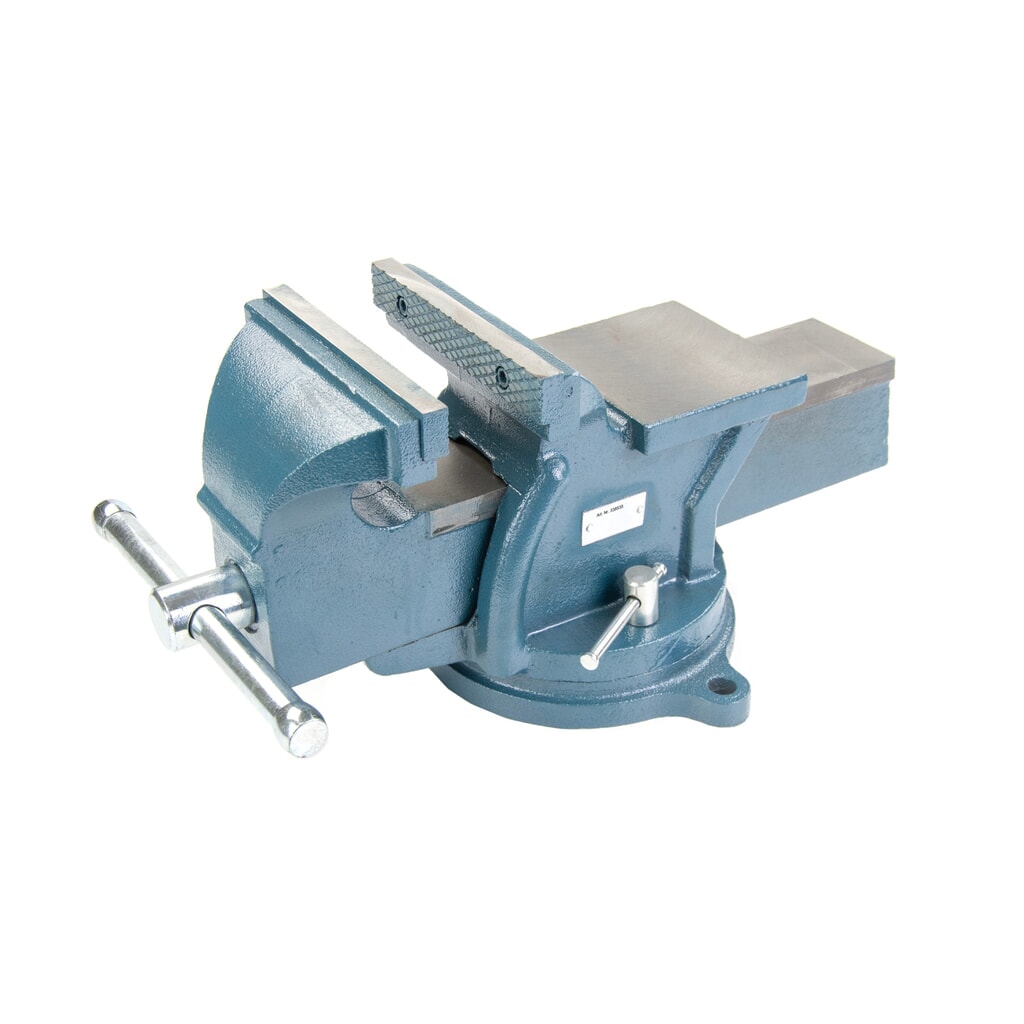 Étau Steinbock®, rotatif et verrouillable, en fonte robuste, largeur de mors 150 mm N° de l'image du produit 3 : Étau Steinbock®, rotatif et verrouillable, en fonte robuste, largeur de mors 150 mm