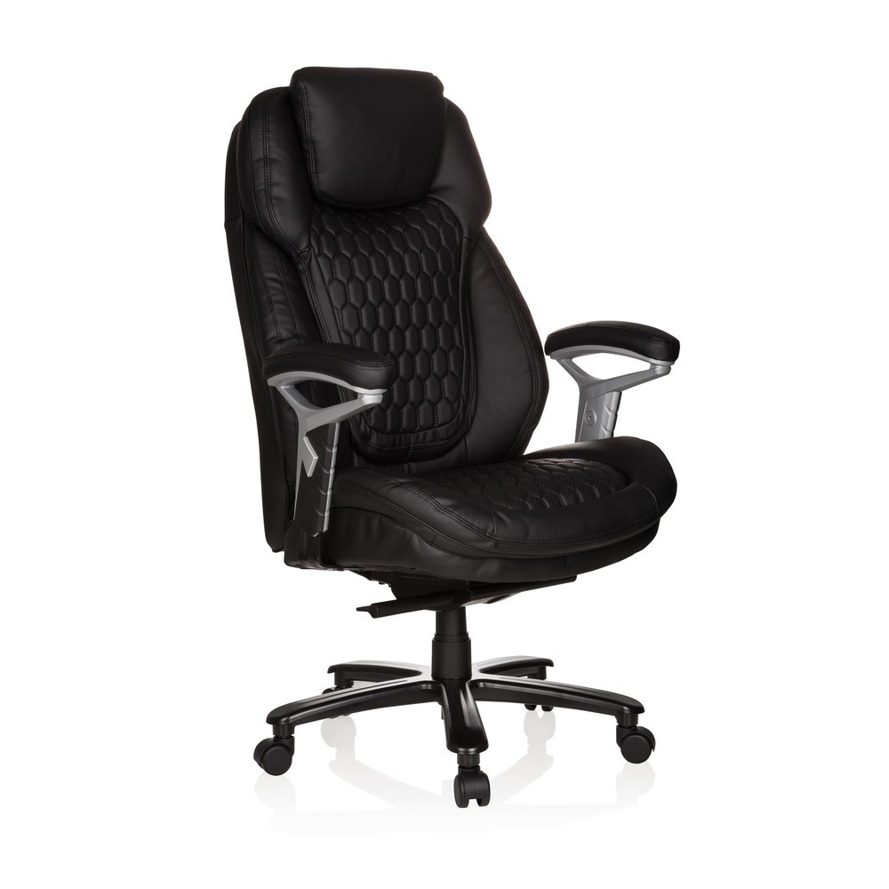 Numéro de l'image du produit 2: Fauteuil de direction hjh OFFICE PULLMANN similicuir, noir