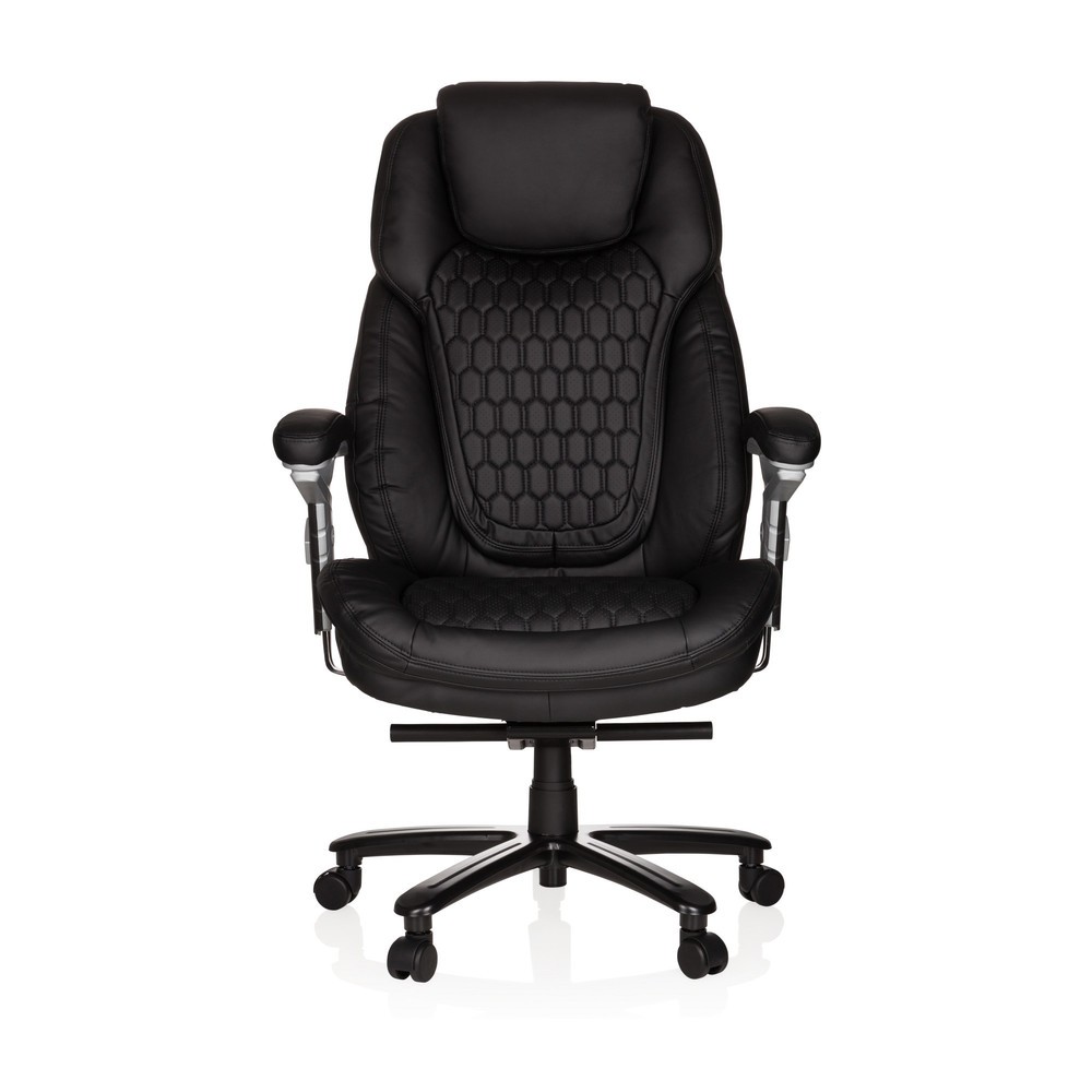 Numéro de l'image du produit 1: Fauteuil de direction hjh OFFICE PULLMANN similicuir, noir