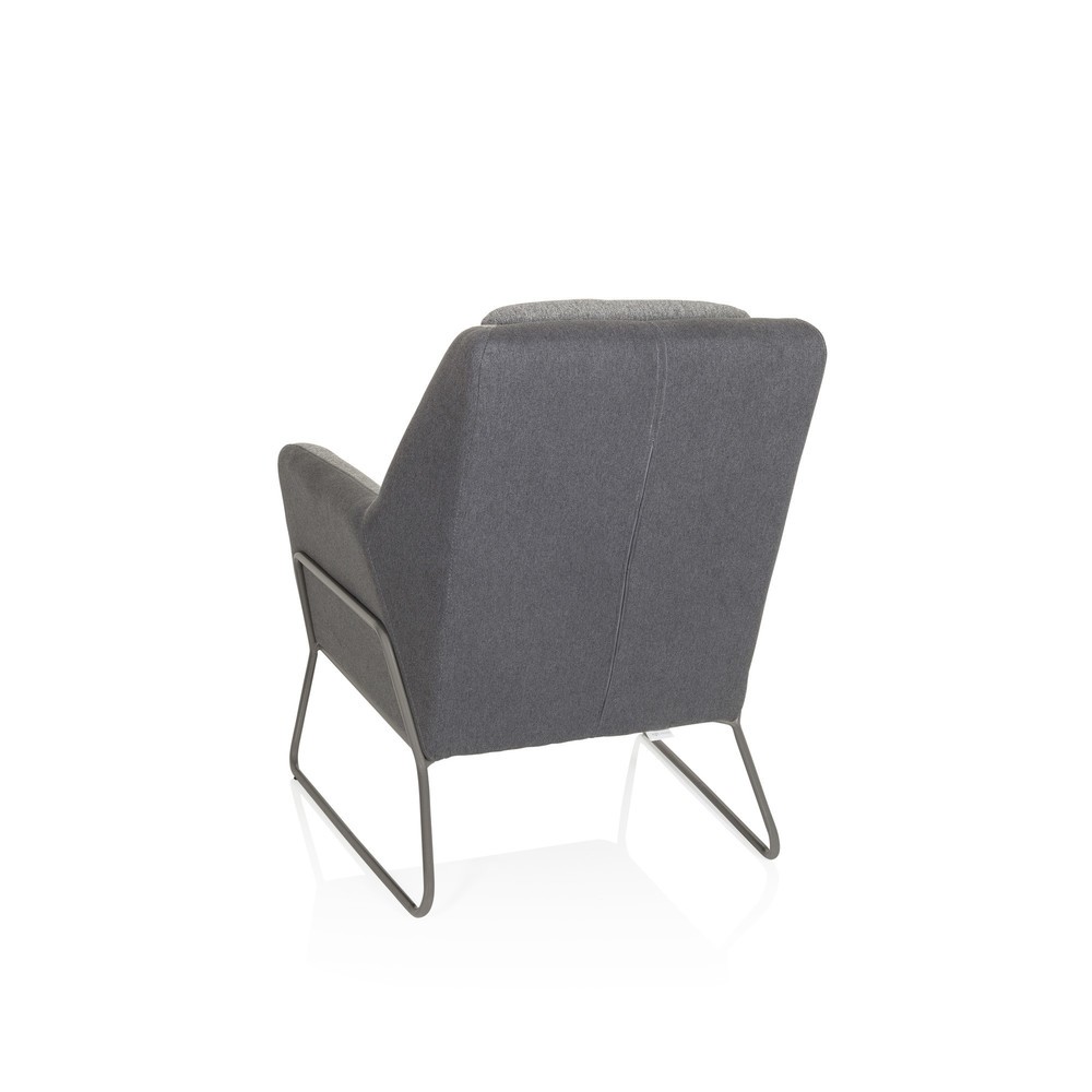 Numéro de l'image du produit 10: Fauteuil lounge hjh OFFICE LAGUN structure à patins, 1 place, gris clair/gris foncé