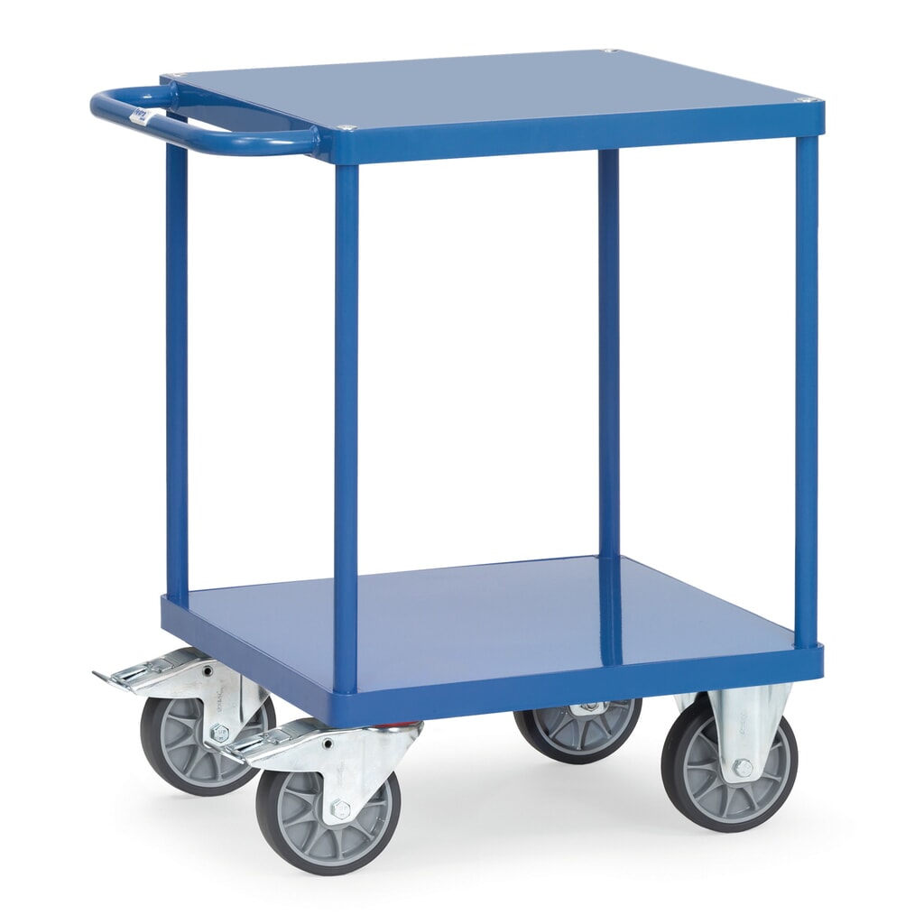 fetra® Servante et chariot de montage avec tablettes en tôle d’acier de 600 x 600 mm Illustration du produit: fetra® Servante et chariot de montage avec tablettes en tôle d’acier de 600 x 600 mm
