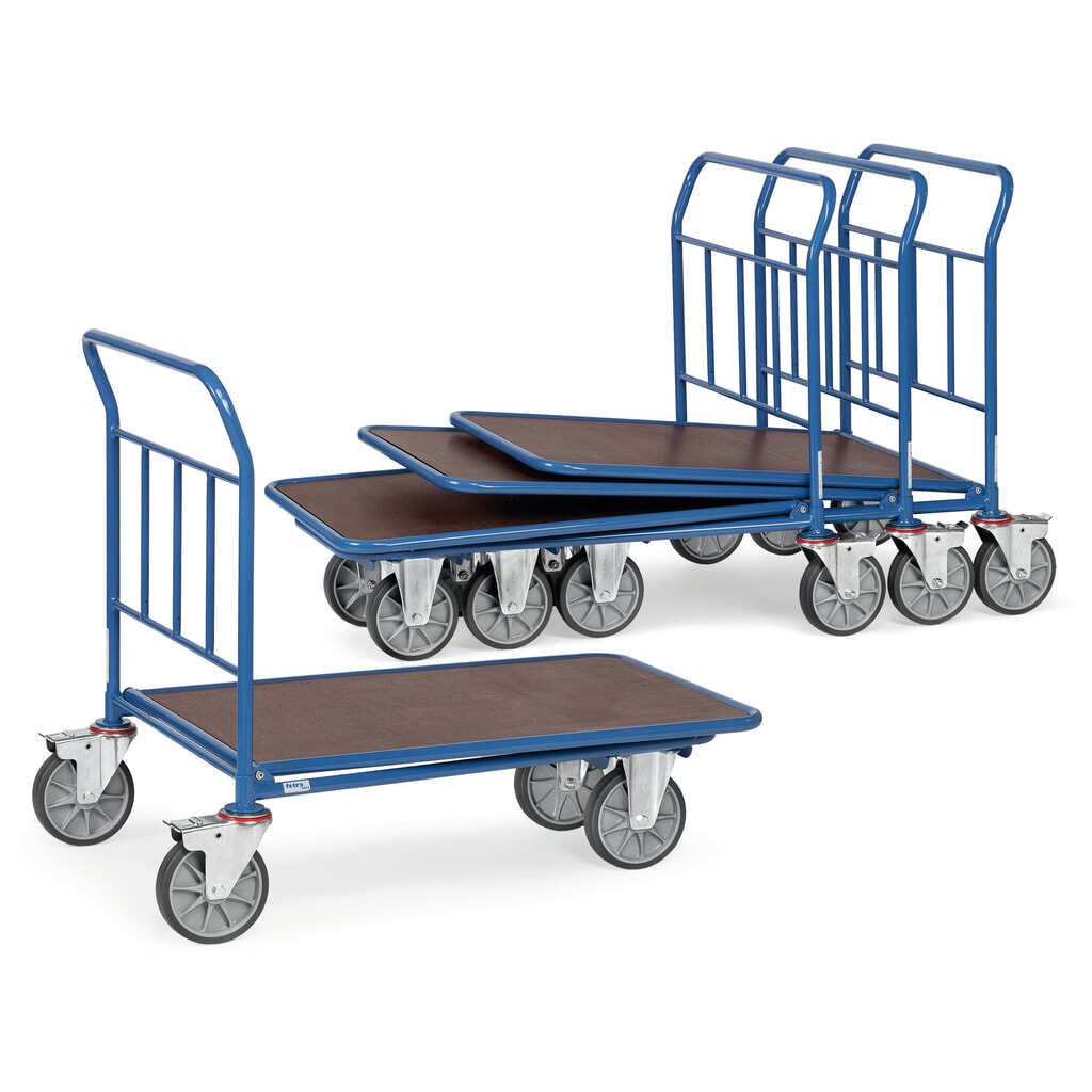 fetra® Chariot Cash-'n'-Carry, capacité de charge 400 kg, surface de chargement lxP 500 x 850 mm Illustration du produit: fetra® Chariot Cash-'n'-Carry, capacité de charge 400 kg, surface de chargement lxP 500 x 850 mm