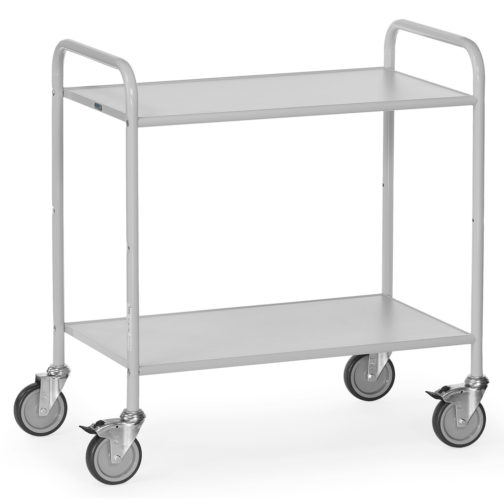 fetra® Chariot de bureau et à dossiers, ouvert, 2 plateaux de 800 x 500 mm Illustration du produit: fetra® Chariot de bureau et à dossiers, ouvert, 2 plateaux de 800 x 500 mm