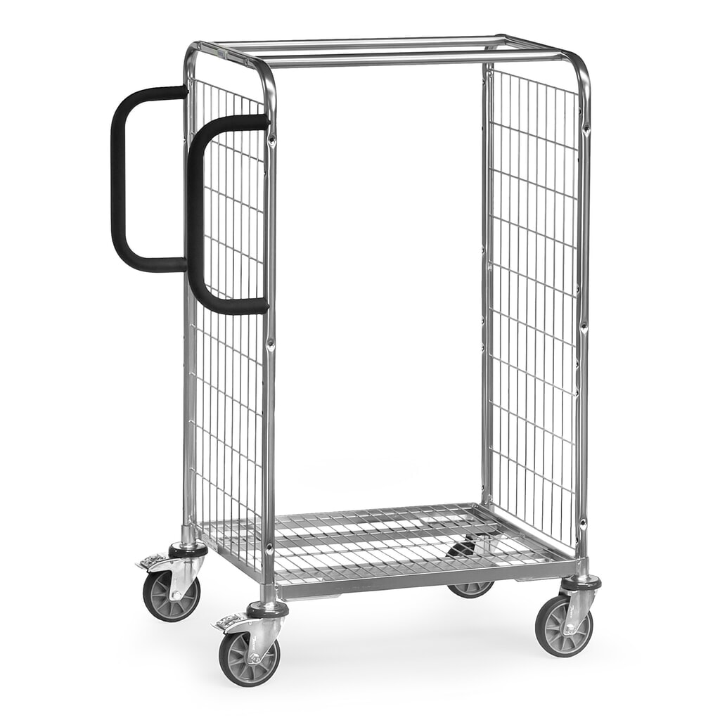 Illustration du produit: Chariot de préparation de commandes fetra®, haut. x larg. x prof. 1 225 x 590 x 891 mm, capacité de charge 200 kg