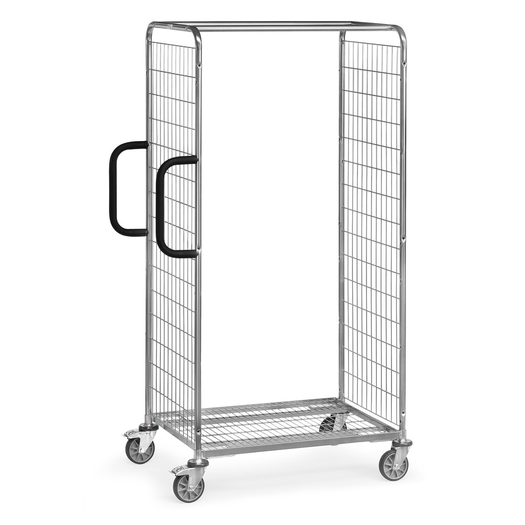 Chariot de préparation de commandes fetra®, haut. x larg. x prof. 1 825 x 690 x 1 091 mm, capacité de charge 300 kg Illustration du produit: Chariot de préparation de commandes fetra®, haut. x larg. x prof. 1 825 x 690 x 1 091 mm, capacité de charge 300 kg