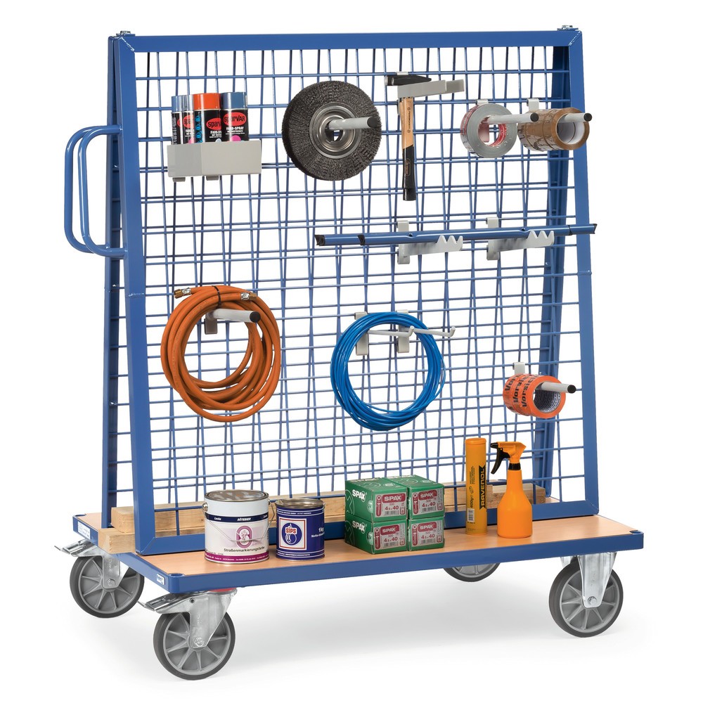 Numéro de l'image du produit 2: fetra® Chariot porte-outils, à deux côtés, capacité de charge 600 kg