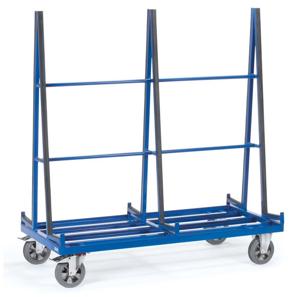Illustration du produit: fetra® Chariot porte-panneaux, 2 faces, HxlxP 1 783 x 1 676 x 800 mm