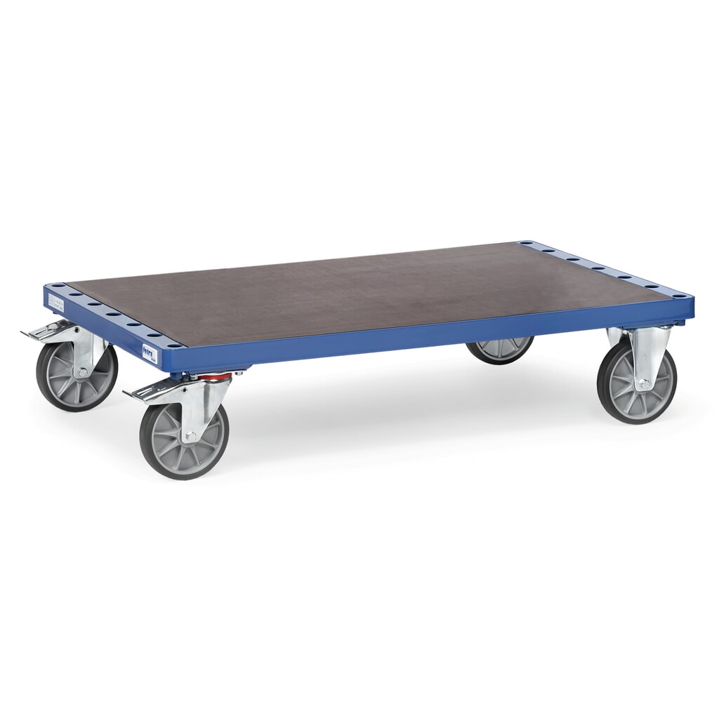 N° de l'image du produit 4 : fetra® Chariot porte-panneaux, sans arceaux, surface de chargement lxP 1 200 x 800 mm, capacité de charge 750 kg