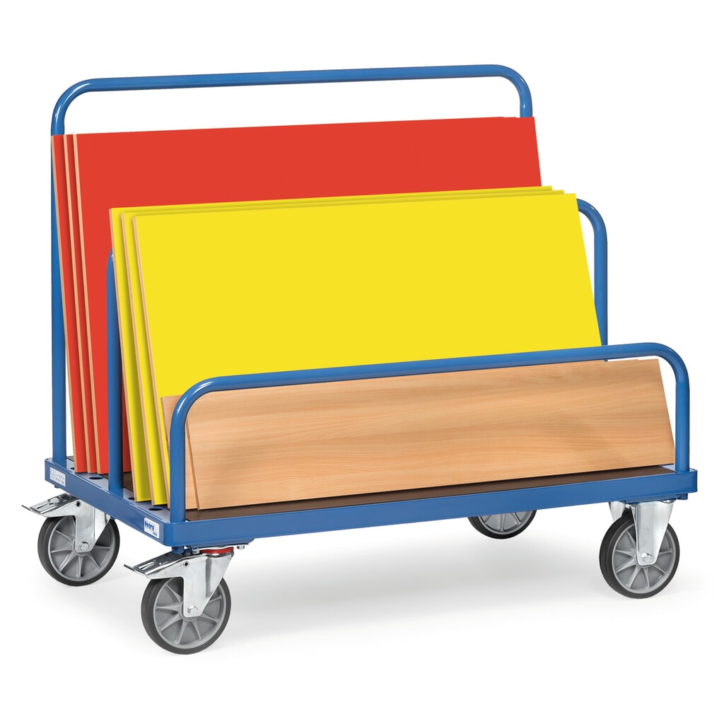 fetra® Chariot porte-panneaux, sans arceaux, surface de chargement lxP 1 200 x 800 mm, capacité de charge 750 kg N° de l'image du produit 5 : fetra® Chariot porte-panneaux, sans arceaux, surface de chargement lxP 1 200 x 800 mm, capacité de charge 750 kg