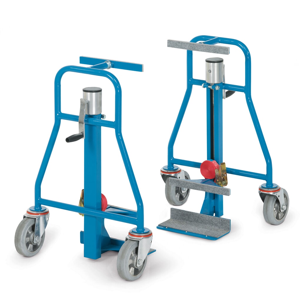 N° de l'image du produit 1 : fetra® Diable élévateur jumelé, capacité de charge 600 kg/paire