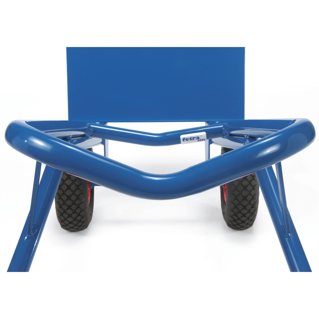 fetra® Diable empilable, capacité de charge 300 kg, bavette lxP 320 x 250 mm, avec patins, pneumatiques gonflables N° de l'image du produit 3 : fetra® Diable empilable, capacité de charge 300 kg, bavette lxP 320 x 250 mm, avec patins, pneumatiques gonflables
