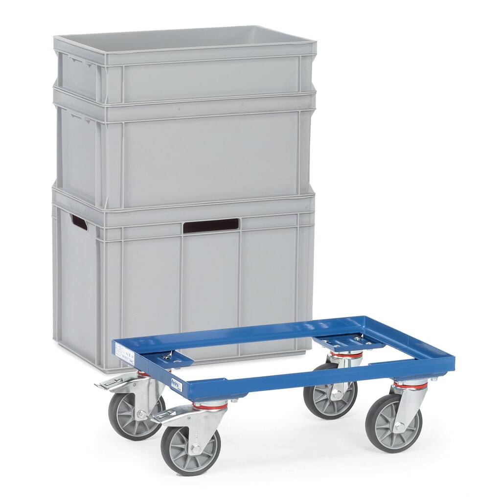 fetra® Rouleur pour bacs Euro Capacité de charge : 250 kg